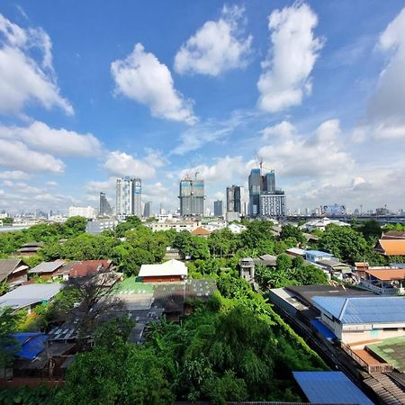 בנגקוק Aqua Residences อควา เรสซิเดนซ์ ห้องพักใหม่ให้เช่า ติดรถไฟฟ้าสถานีวุฒากาศ מראה חיצוני תמונה