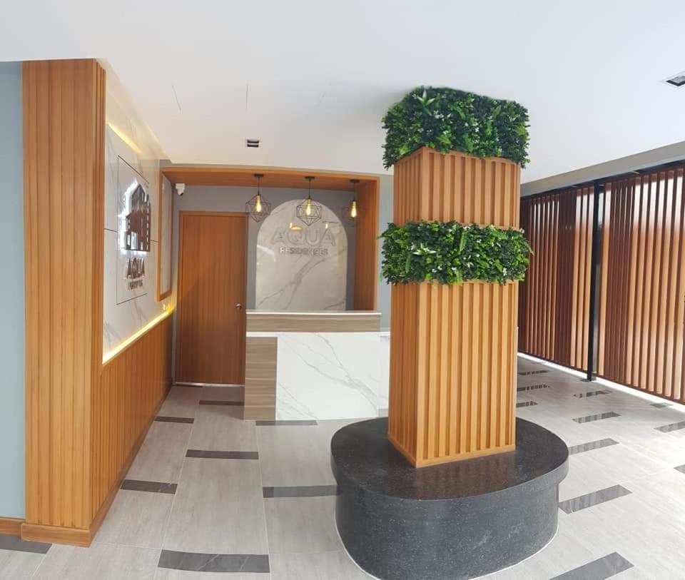 בנגקוק Aqua Residences อควา เรสซิเดนซ์ ห้องพักใหม่ให้เช่า ติดรถไฟฟ้าสถานีวุฒากาศ מראה חיצוני תמונה