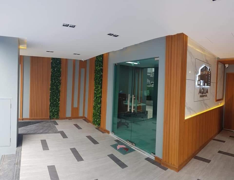 בנגקוק Aqua Residences อควา เรสซิเดนซ์ ห้องพักใหม่ให้เช่า ติดรถไฟฟ้าสถานีวุฒากาศ מראה חיצוני תמונה