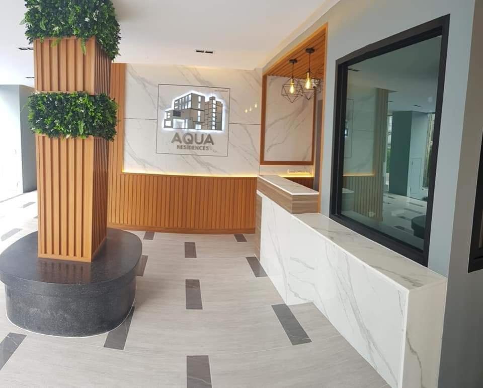 בנגקוק Aqua Residences อควา เรสซิเดนซ์ ห้องพักใหม่ให้เช่า ติดรถไฟฟ้าสถานีวุฒากาศ מראה חיצוני תמונה