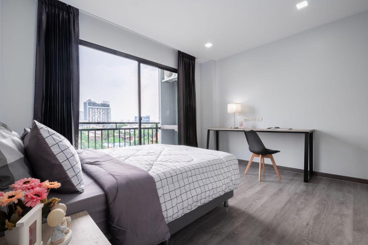 בנגקוק Aqua Residences อควา เรสซิเดนซ์ ห้องพักใหม่ให้เช่า ติดรถไฟฟ้าสถานีวุฒากาศ מראה חיצוני תמונה
