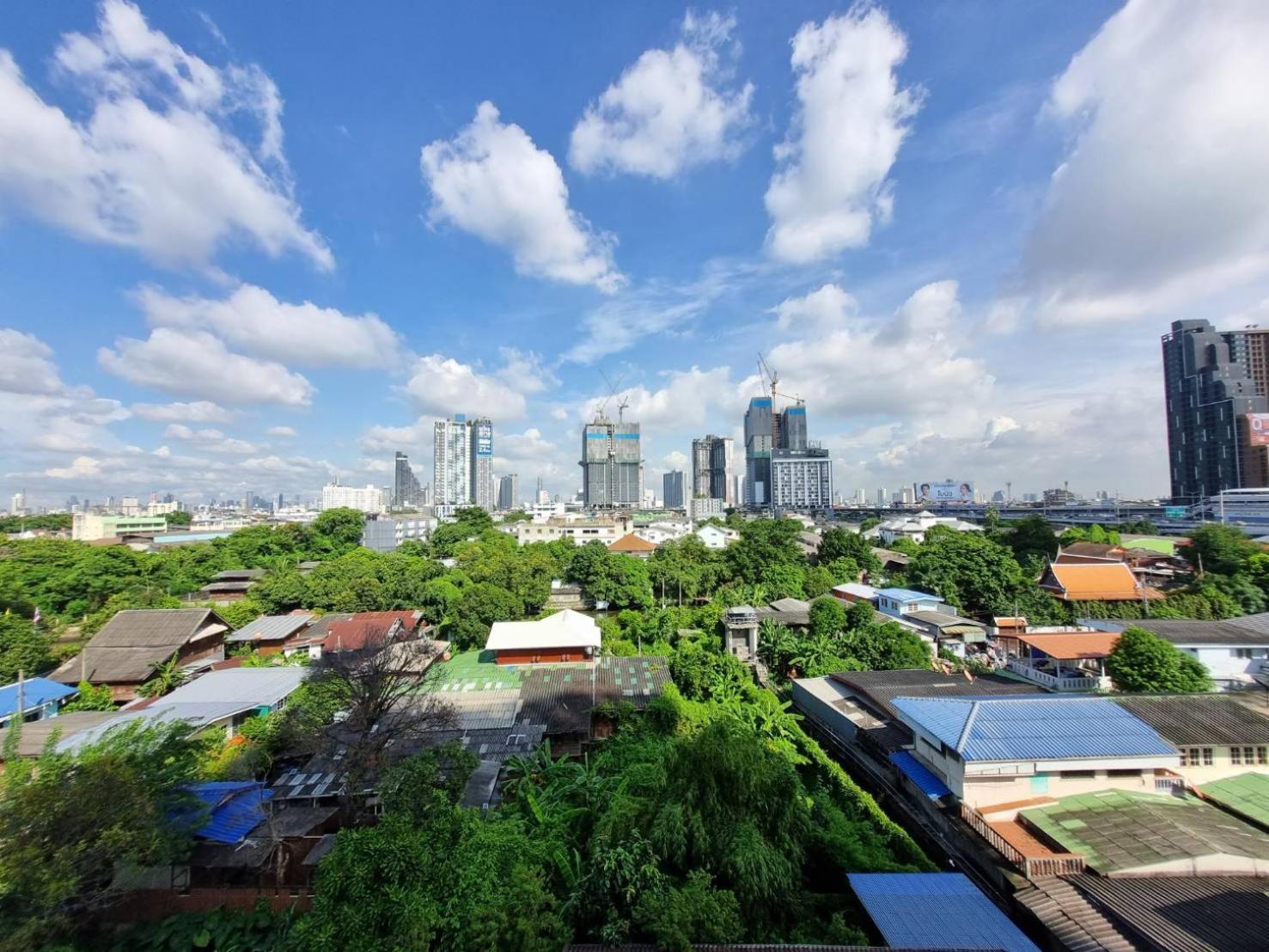 בנגקוק Aqua Residences อควา เรสซิเดนซ์ ห้องพักใหม่ให้เช่า ติดรถไฟฟ้าสถานีวุฒากาศ מראה חיצוני תמונה
