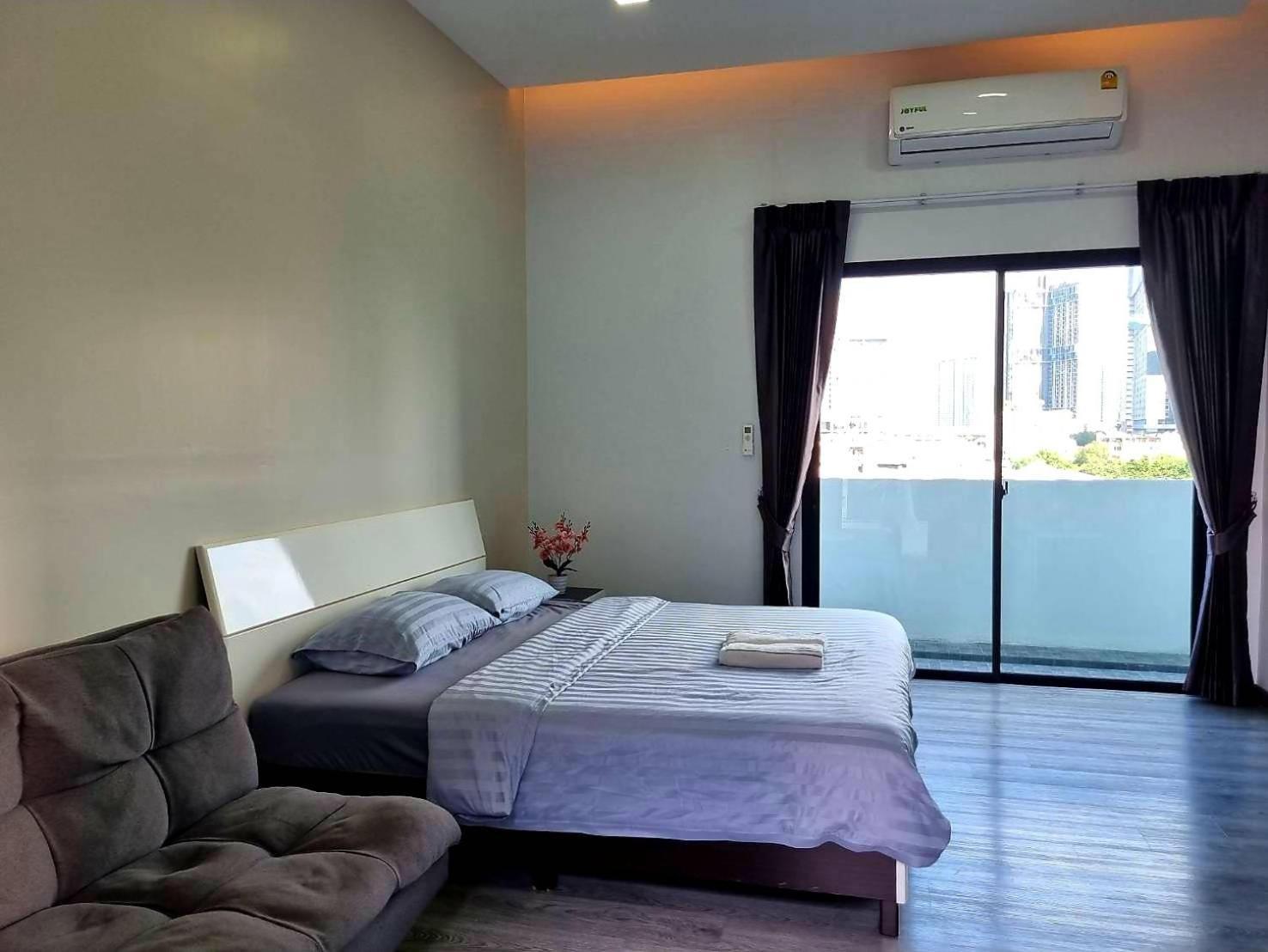 בנגקוק Aqua Residences อควา เรสซิเดนซ์ ห้องพักใหม่ให้เช่า ติดรถไฟฟ้าสถานีวุฒากาศ מראה חיצוני תמונה