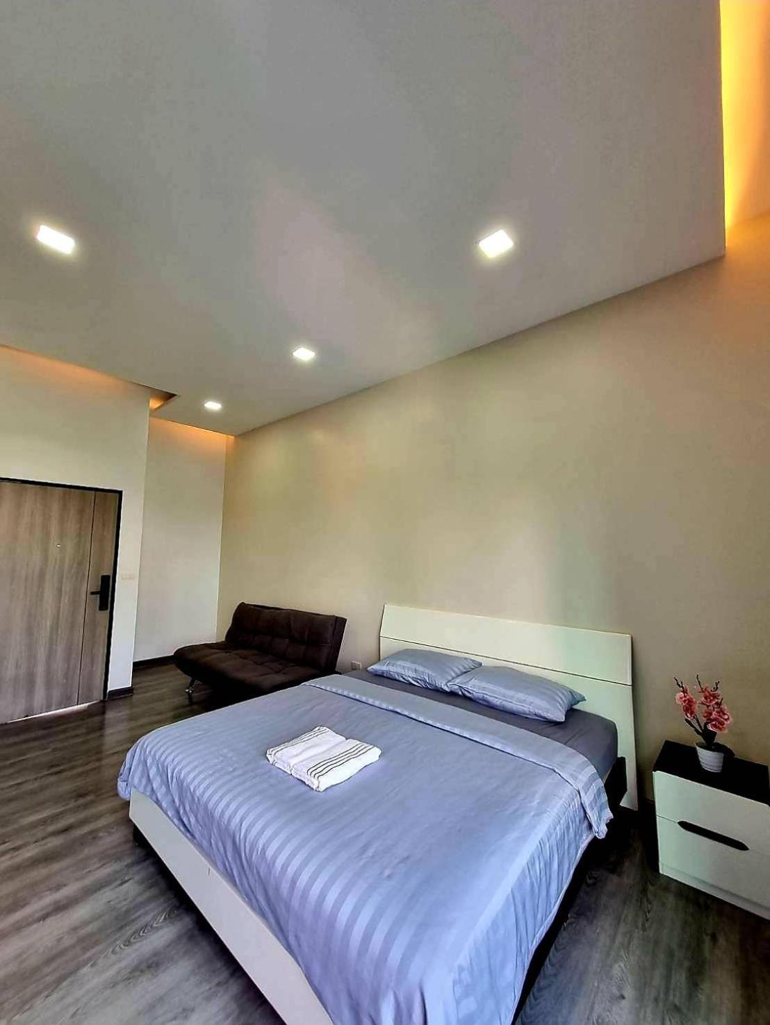 בנגקוק Aqua Residences อควา เรสซิเดนซ์ ห้องพักใหม่ให้เช่า ติดรถไฟฟ้าสถานีวุฒากาศ מראה חיצוני תמונה