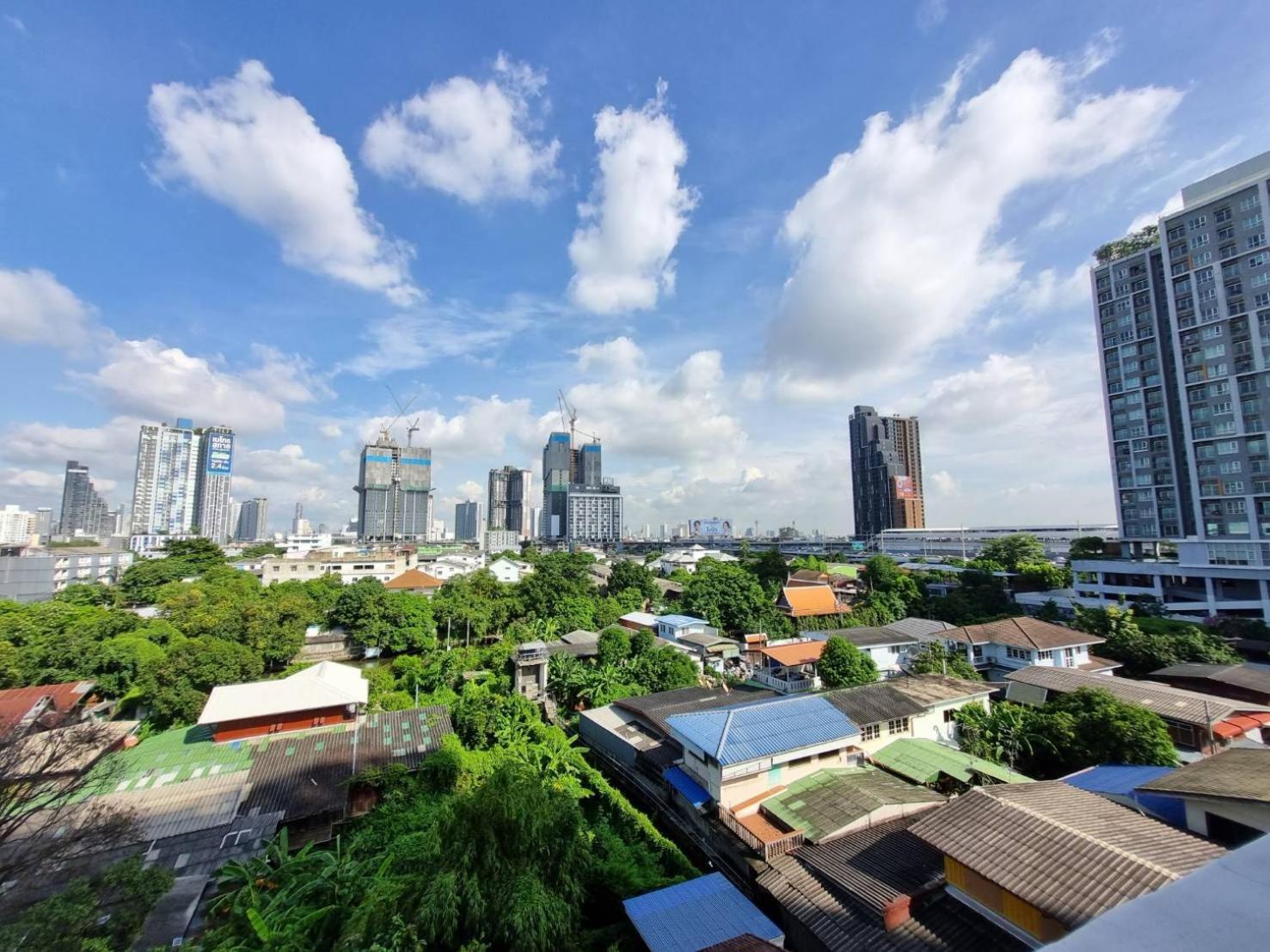 בנגקוק Aqua Residences อควา เรสซิเดนซ์ ห้องพักใหม่ให้เช่า ติดรถไฟฟ้าสถานีวุฒากาศ מראה חיצוני תמונה